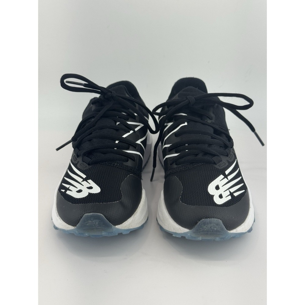 New Balance 4040v6 Turf Baseball Shoes Youth Boys Size 5  Black White TY4040K6 - Picture 2 of 9